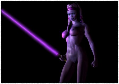 Голые джедаи с большой грудью