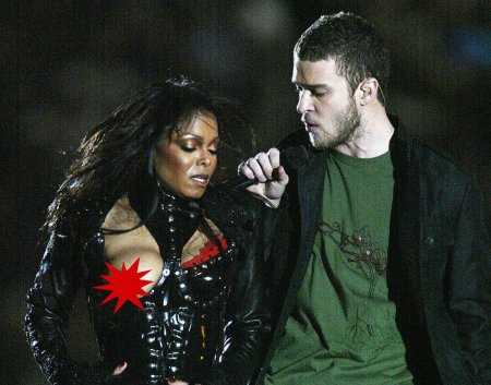 Джастин Тимберлейк 2004 Джанет Джексон