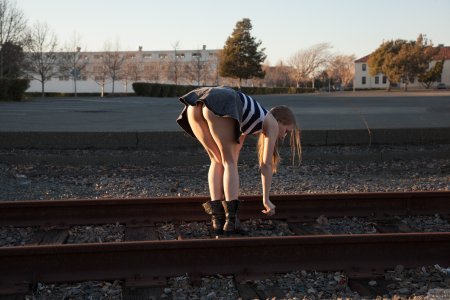 Красиво нагнулась