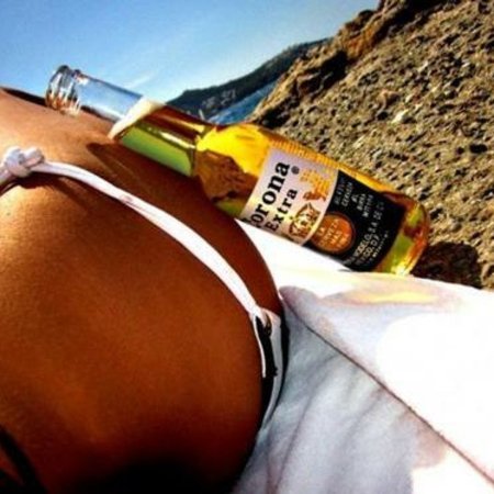 Пиво на пляже