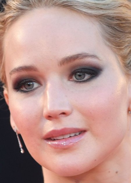 Дженнифер Лоуренс макияж глаз