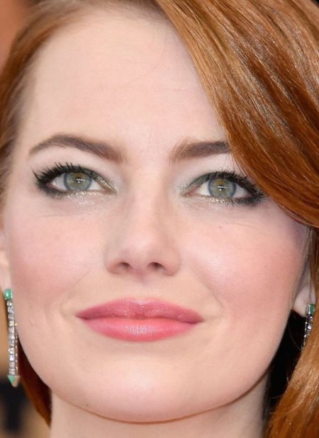 Эмма Стоун нависшее веко