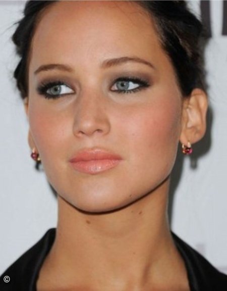 Jennifer Lawrence no Makeup