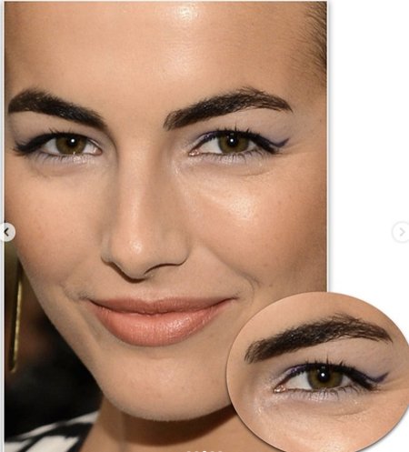 Макияж для нависшего века