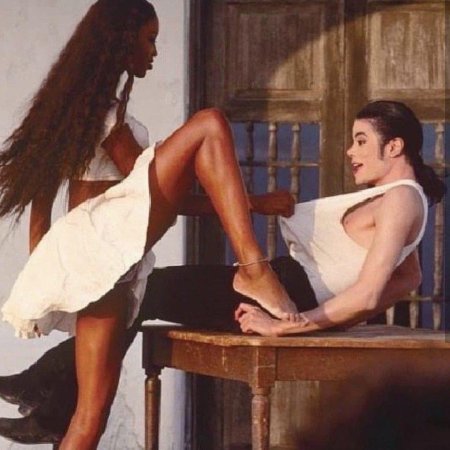 Майкл джексон и наоми кэмпбелл