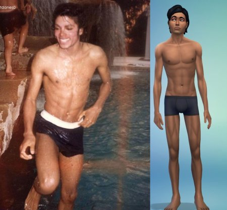 Майкл джексон голый