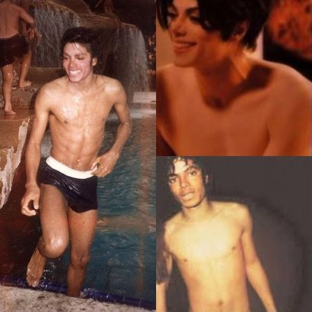 Майкл джексон голый