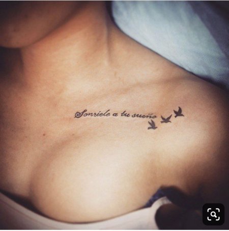 Красивые татуировки на ключице