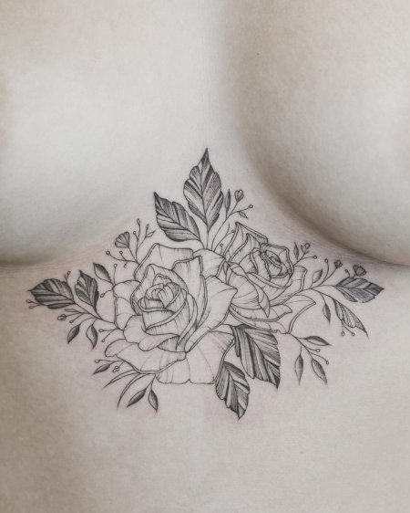 Эскизы татуировок на ключице