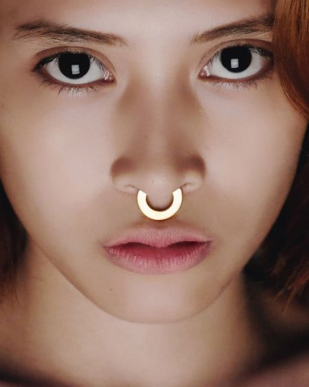 Золотое кольцо Септум