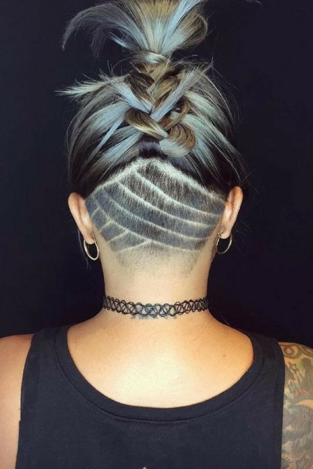 Бритые затылки