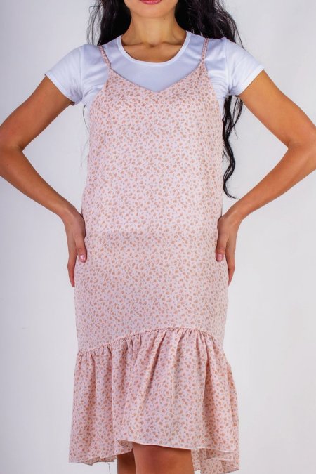 Сарафан с оборками