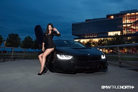 Бмв с девушкой