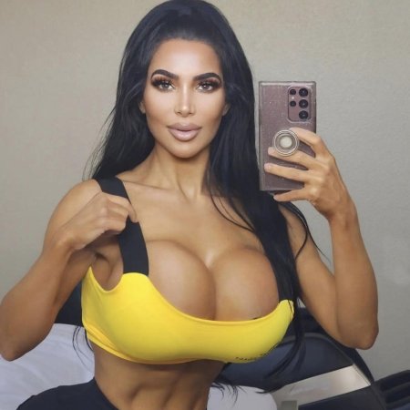 Двойник ким кардашьян