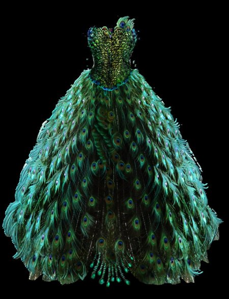 Платье павлин peacock dress