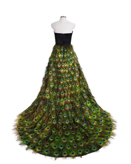 Платье павлин peacock dress