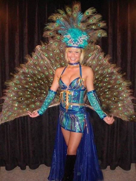 Костюм павлин