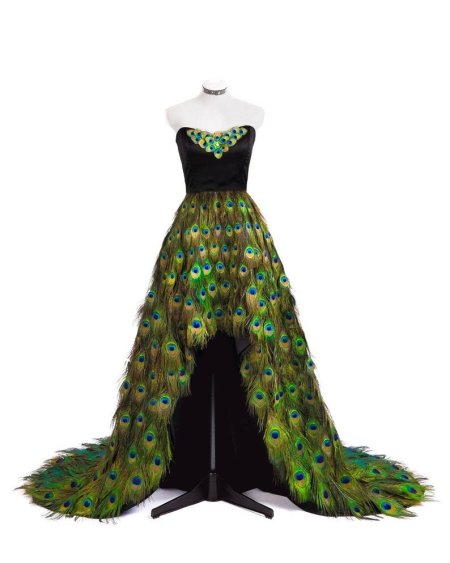 Платье павлин peacock dress