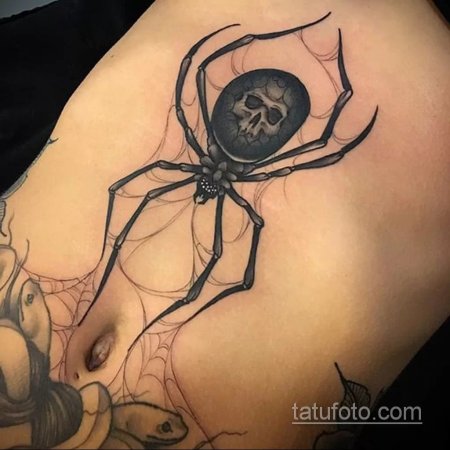 Тату паук