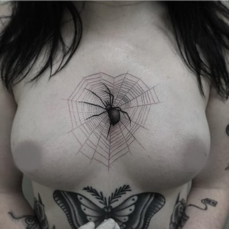 Паутина тату