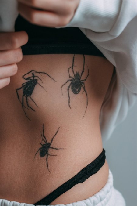 Пауки тату