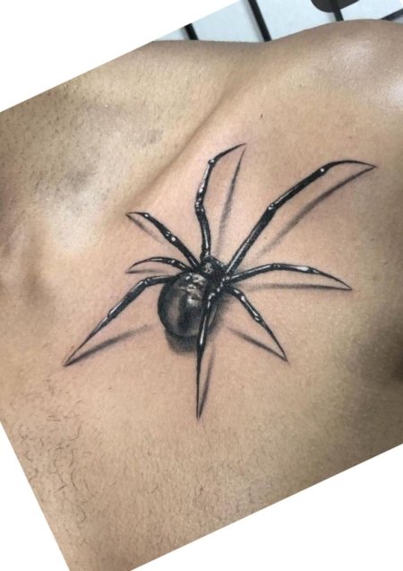 Тату паук