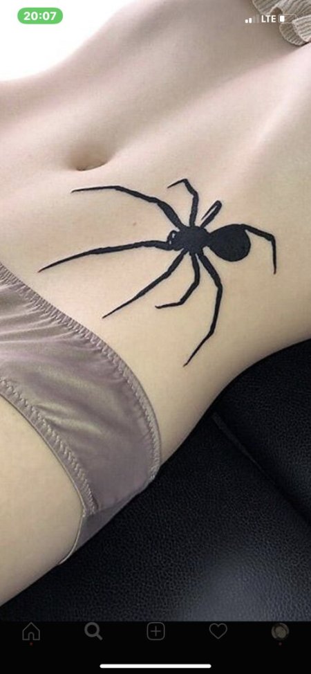 Пауки тату