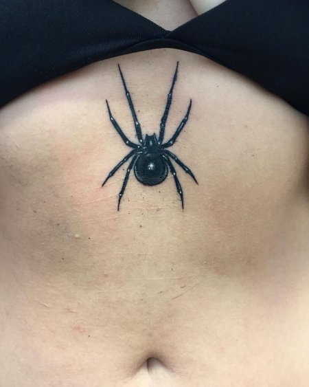 Тату паук
