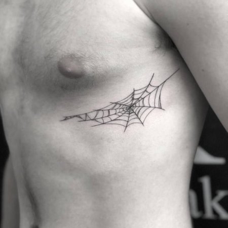Паутина татуировка