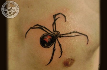 Пауки тату
