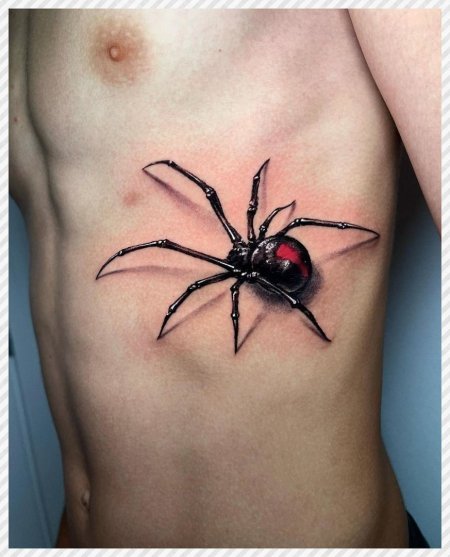 Тату паук