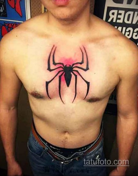 Тату паук