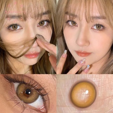 Коричневые линзы