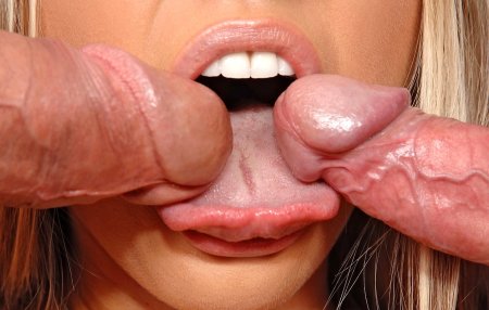Губы член