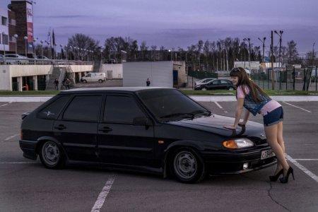 Ваз 2114 черная опер