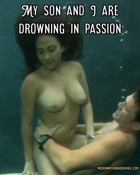 Порно под водой