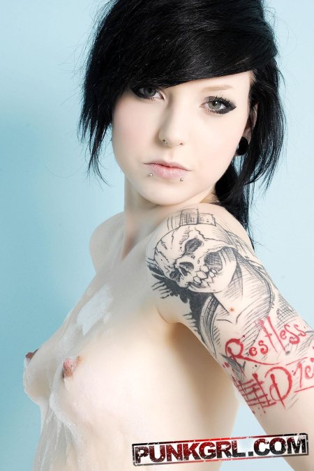 Татуировка девушка