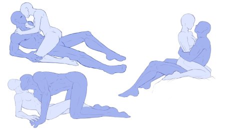 Эротичные позы для рисования