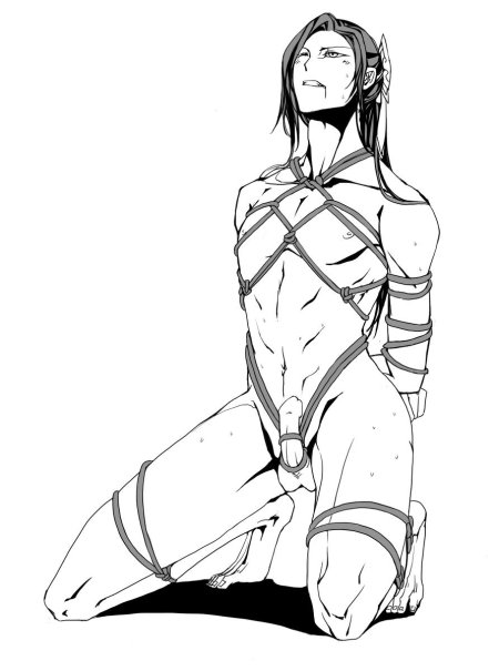 Аниме яой манга хентай шибари