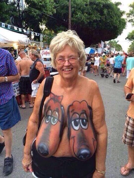 Смешная грудь