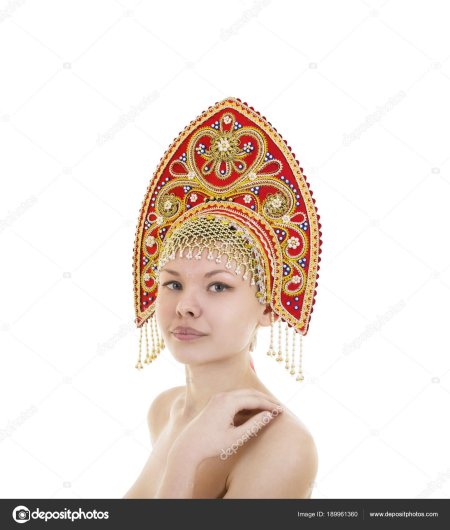 Кокошник русская красавица