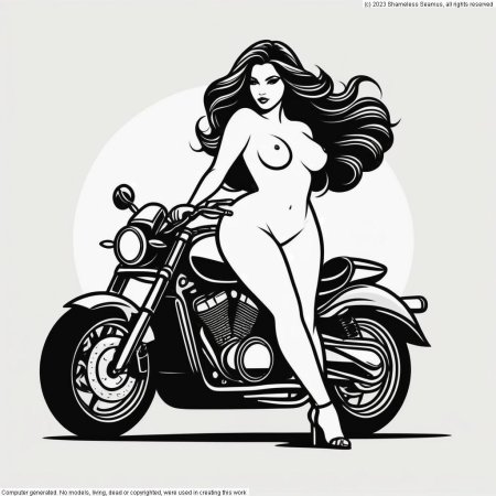 Мотоцикл эскиз