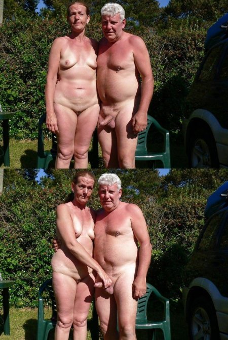 Старые гомосексуалы на природе