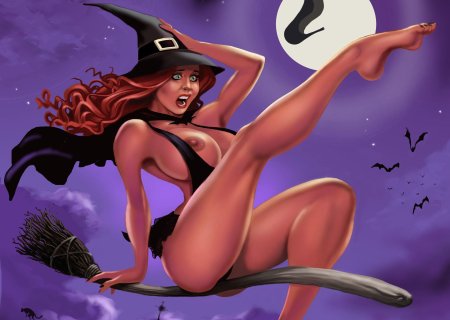 Сексуальная ведьмочка