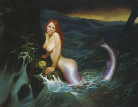 Русалка картина