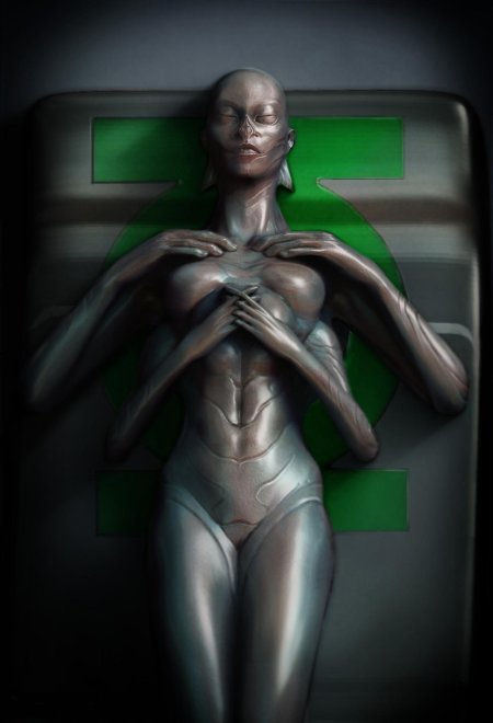 Женщина пришелец