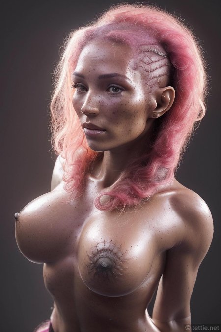 Красивая мулатка