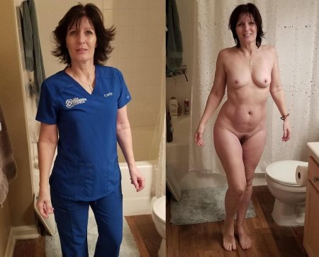 Одетые и раздетые женщины