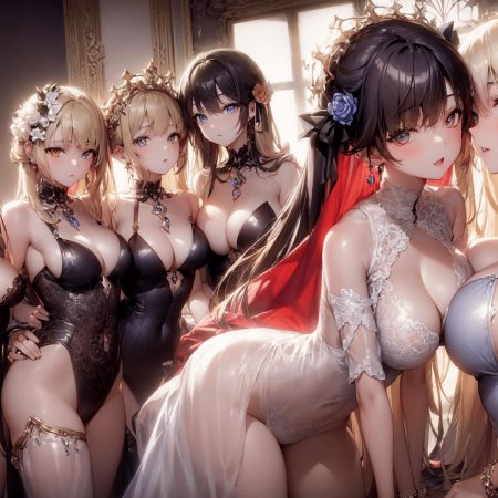 Хентай гарем