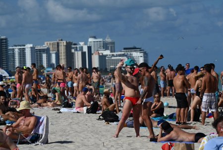 Майами пляж люди